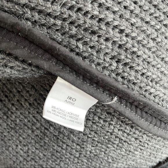 IRO Astrid Suit Jacket Size 1 - Picture 6 of 8